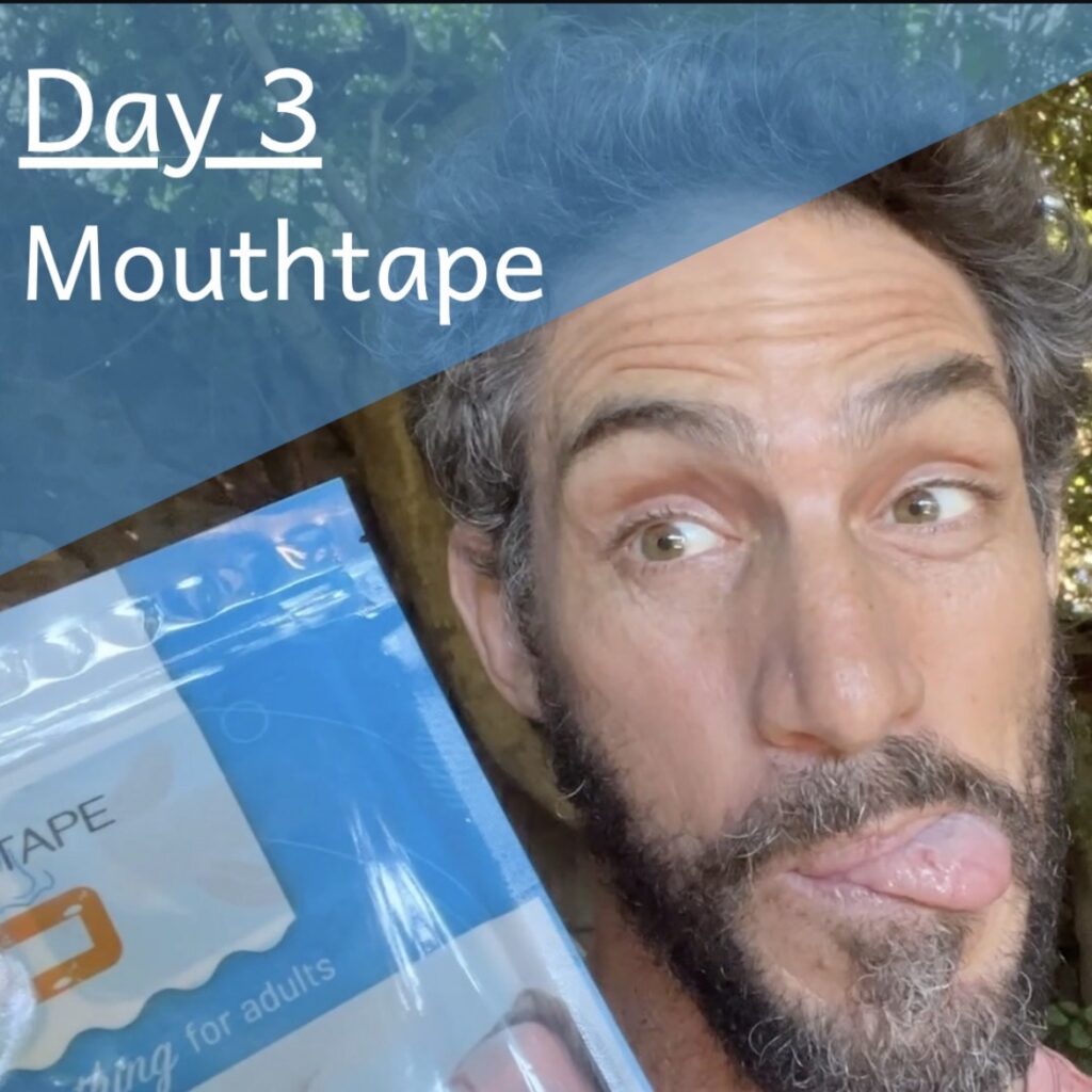 MyoTape lip tape used for mouth taping to reduce snoring and encourage nasal breathing
